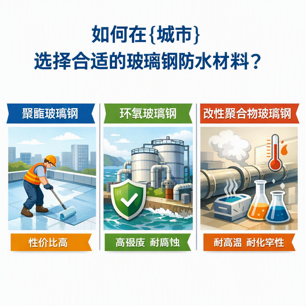 如何在钦州选择合适的玻璃钢防水材料？