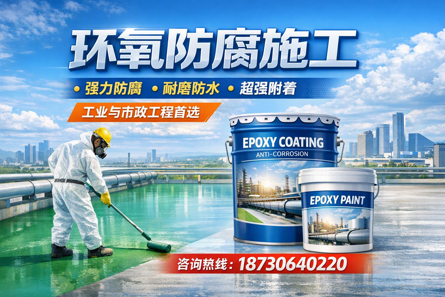 在 钦州 进行环氧防腐施工的注意事项