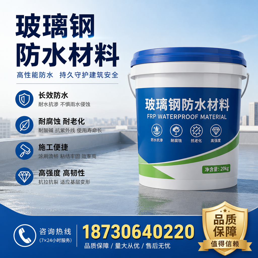 专家解析:玻璃钢防水材料的市场前景分析在 钦州