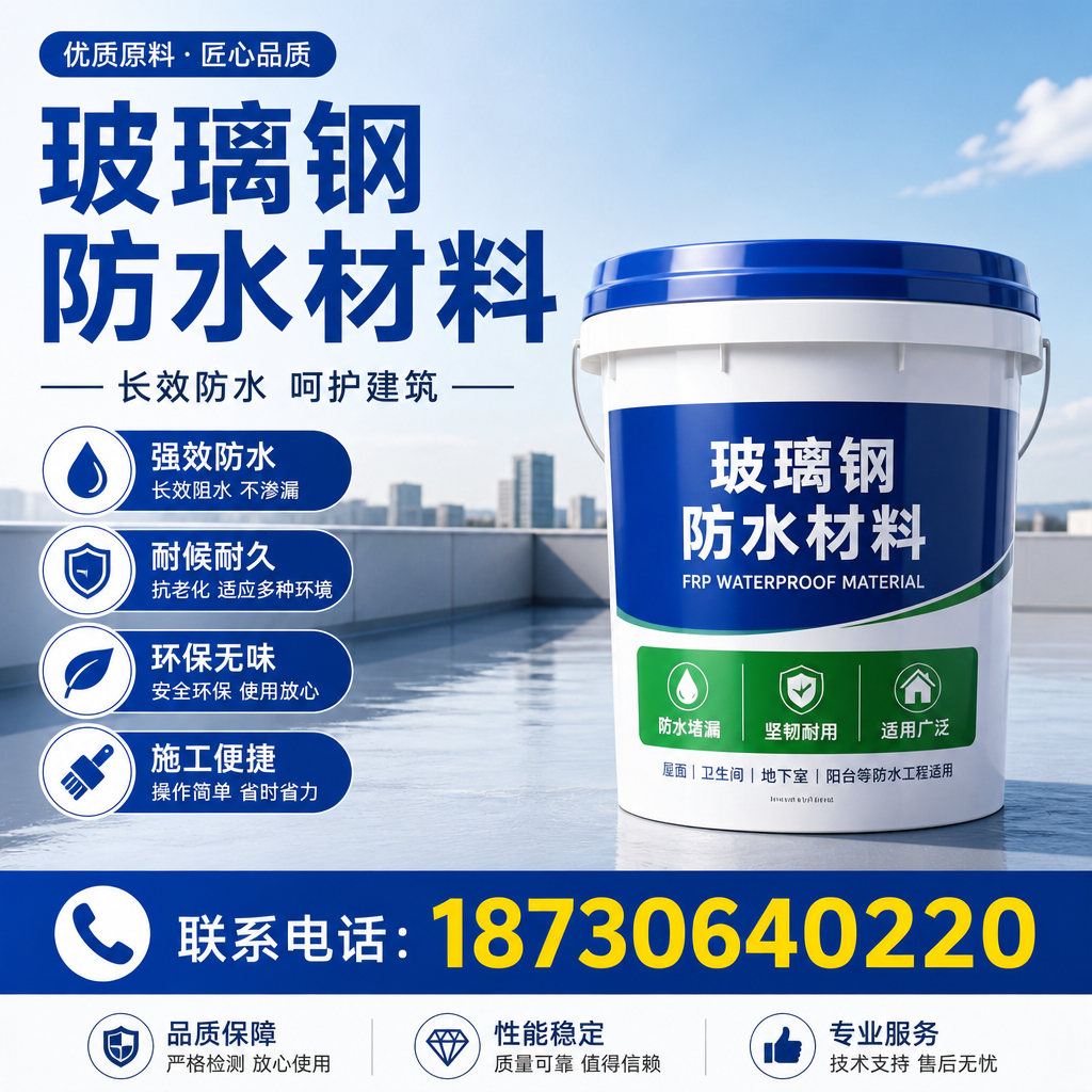 从零开始了解玻璃钢防水材料,钦州 入门指南