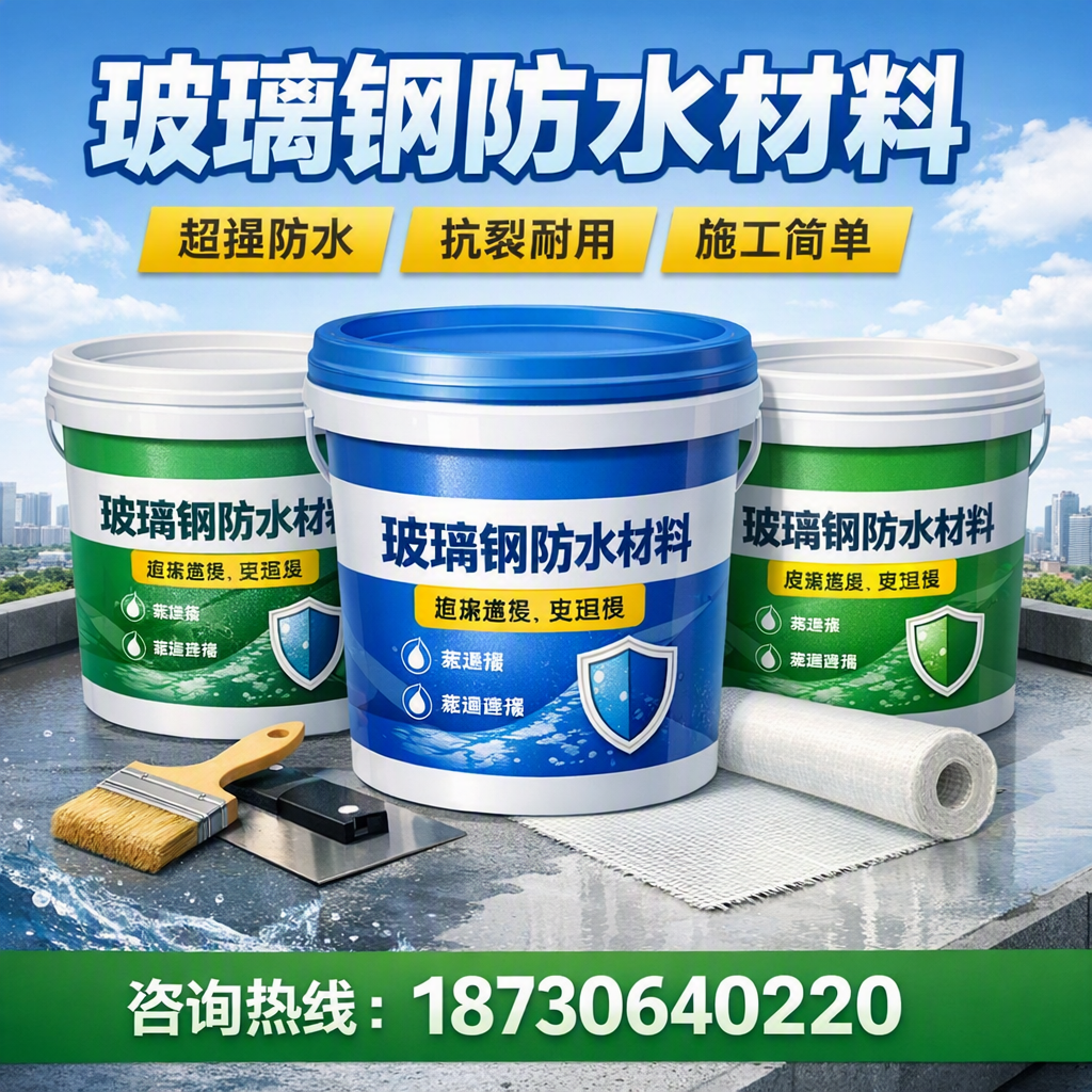 了解玻璃钢防水材料的市场趋势,钦州 企业不可不知